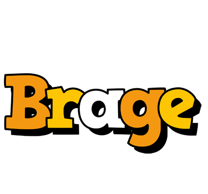 Brage cartoon logo