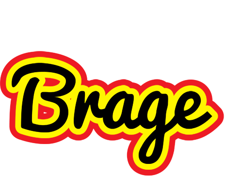 Brage flaming logo