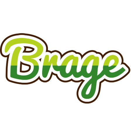 Brage golfing logo