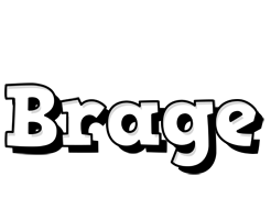 Brage snowing logo