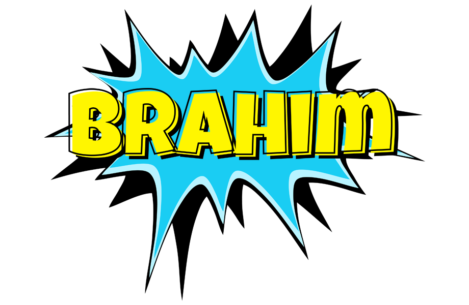 Brahim amazing logo