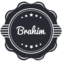 Brahim badge logo