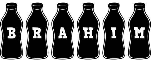 Brahim bottle logo