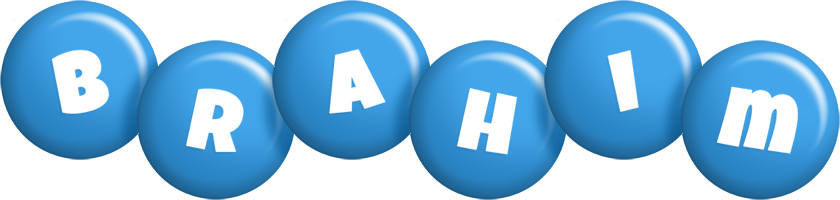 Brahim candy-blue logo