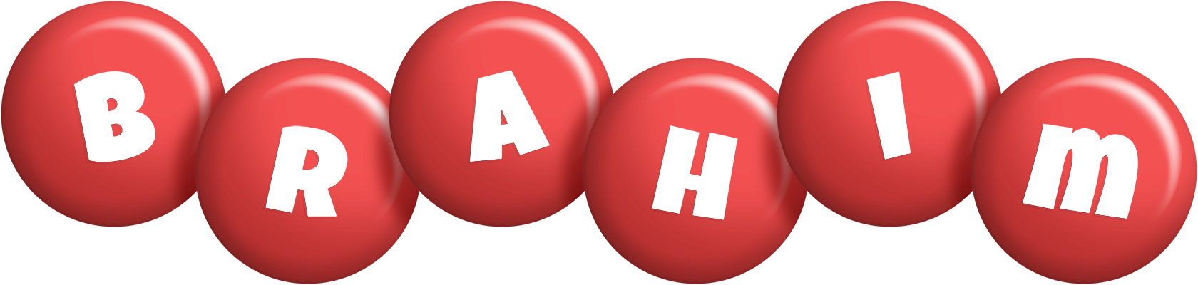 Brahim candy-red logo