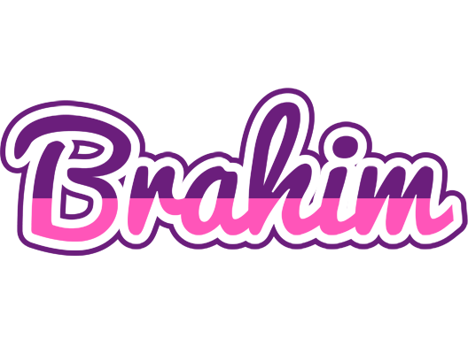 Brahim cheerful logo
