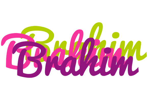 Brahim flowers logo