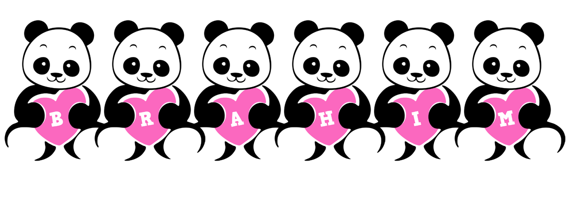 Brahim love-panda logo