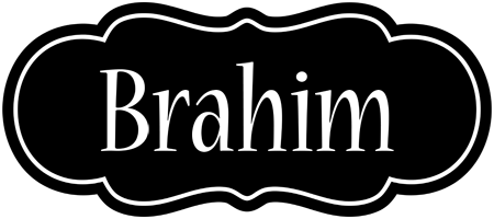 Brahim welcome logo