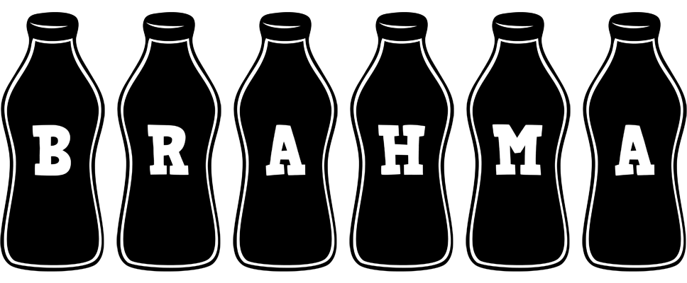 Brahma bottle logo