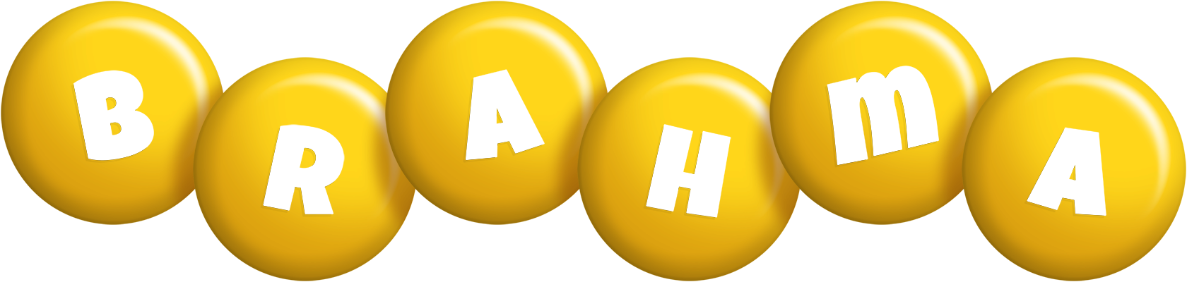 Brahma candy-yellow logo