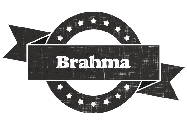 Brahma grunge logo