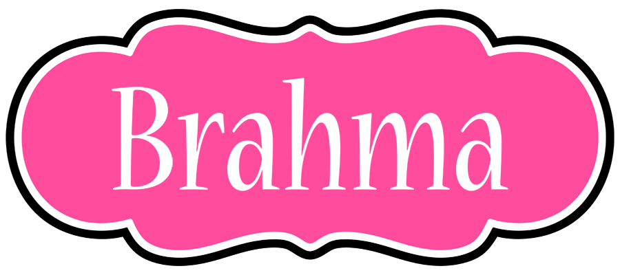 Brahma invitation logo