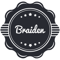 Braiden badge logo