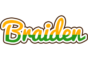 Braiden banana logo