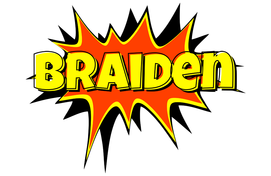 Braiden bazinga logo