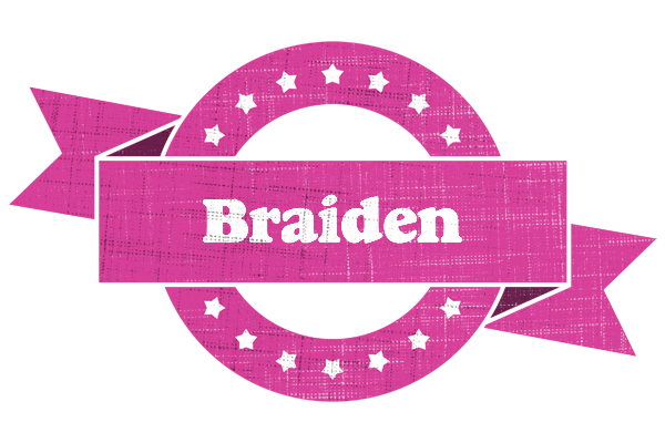 Braiden beauty logo