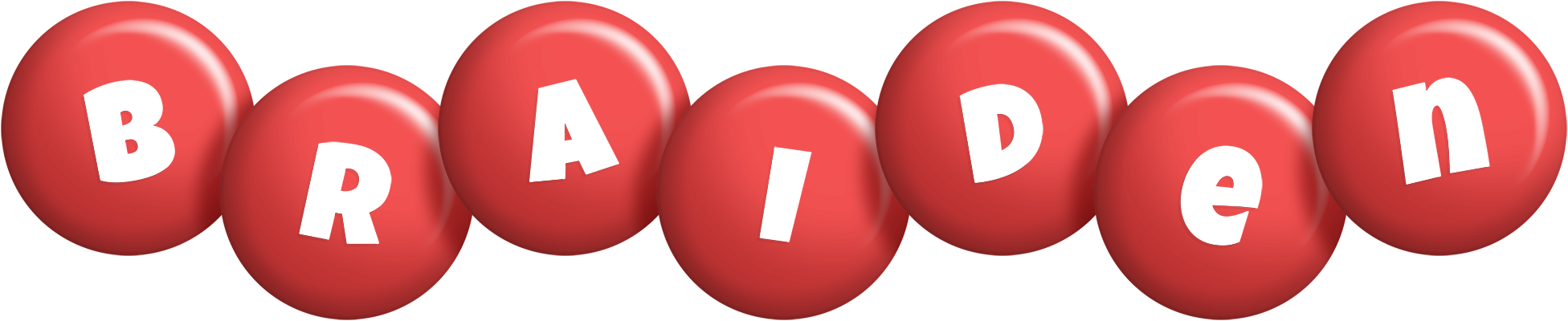 Braiden candy-red logo