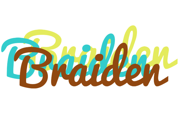 Braiden cupcake logo