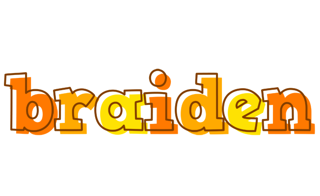 Braiden desert logo