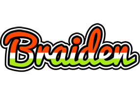 Braiden exotic logo