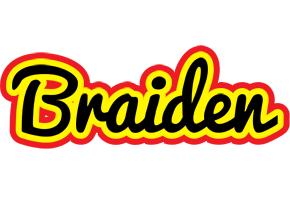 Braiden flaming logo