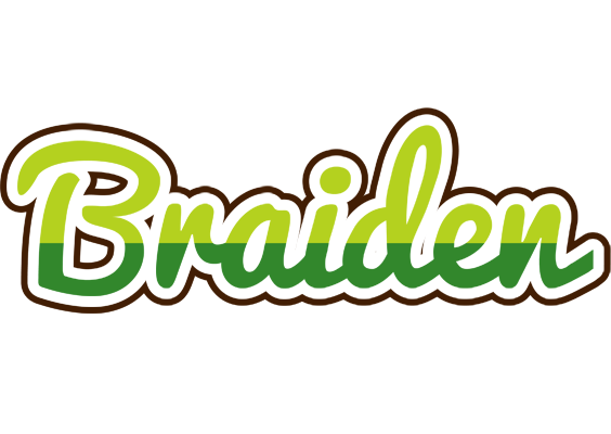 Braiden golfing logo