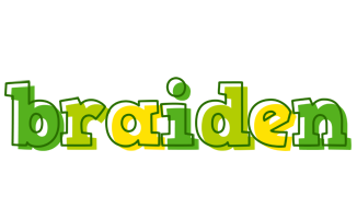 Braiden juice logo