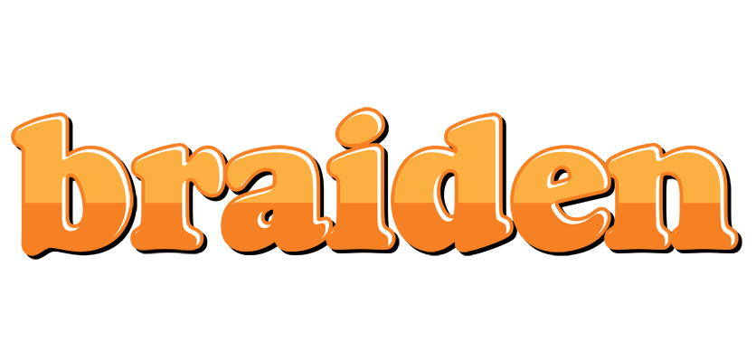 Braiden orange logo