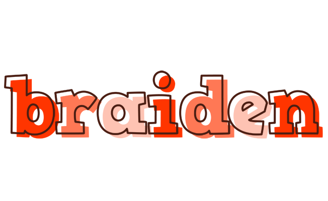 Braiden paint logo
