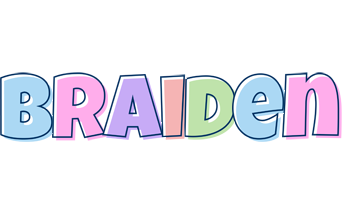 Braiden pastel logo