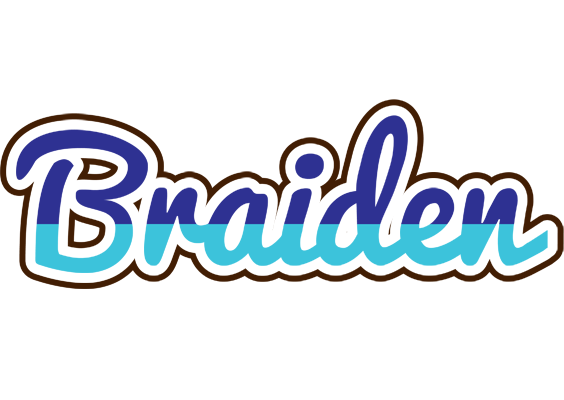 Braiden raining logo