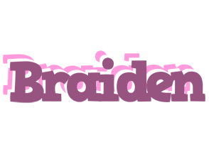 Braiden relaxing logo