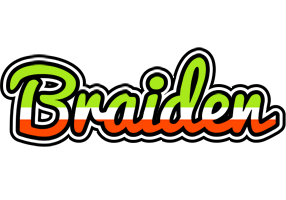 Braiden superfun logo