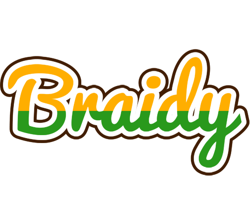 Braidy banana logo