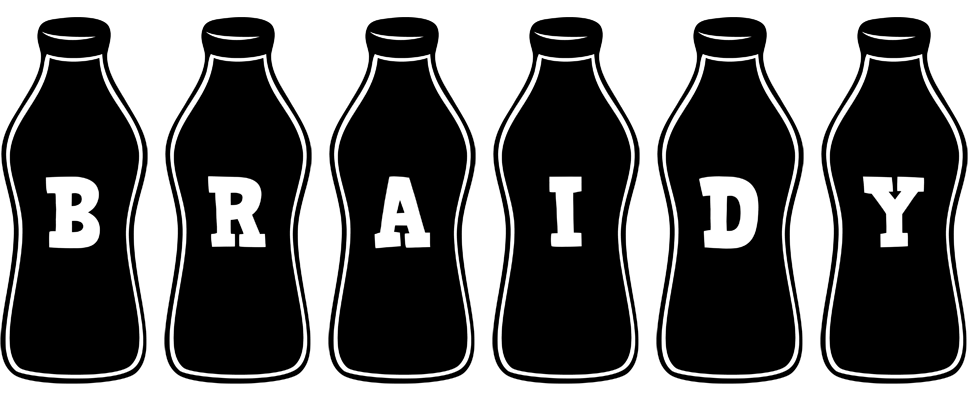 Braidy bottle logo