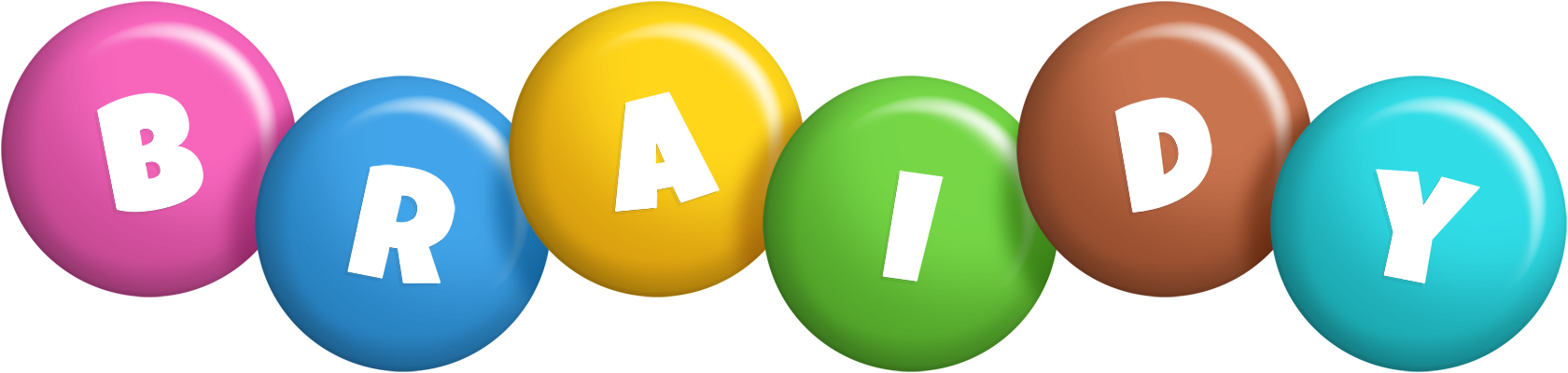 Braidy candy logo