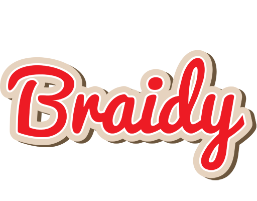 Braidy chocolate logo