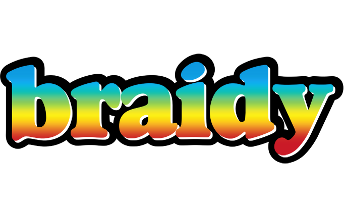 Braidy color logo