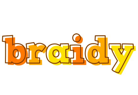 Braidy desert logo