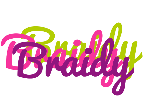 Braidy flowers logo