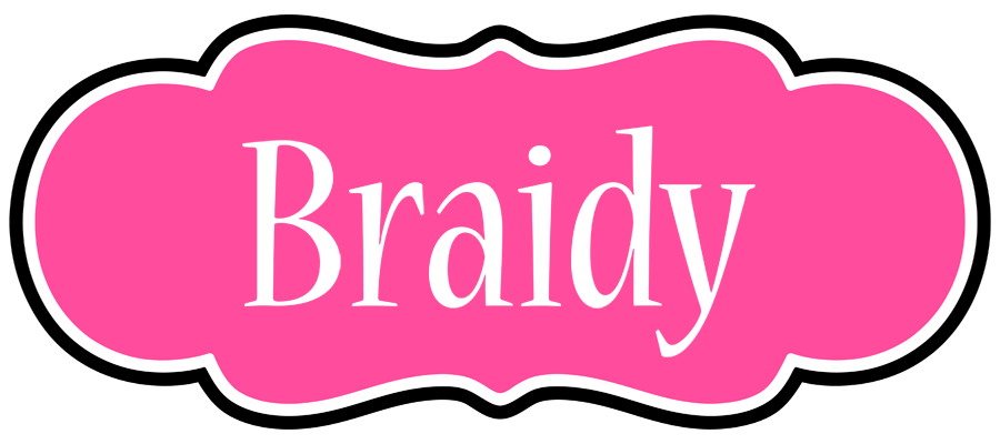 Braidy invitation logo