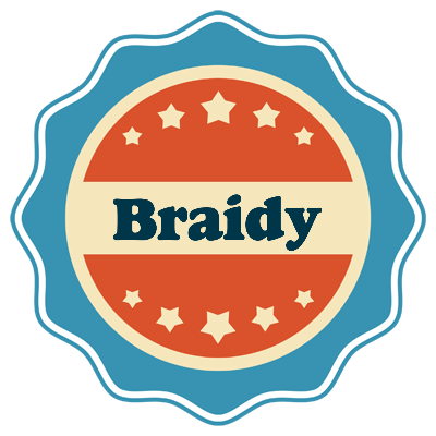 Braidy labels logo