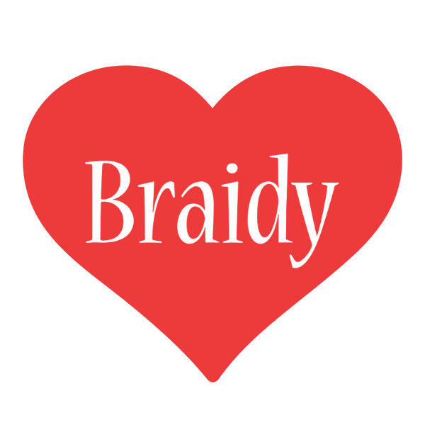 Braidy love logo