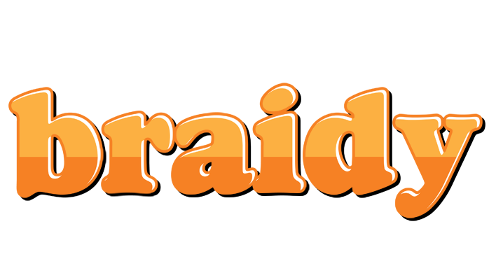 Braidy orange logo
