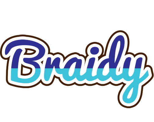 Braidy raining logo