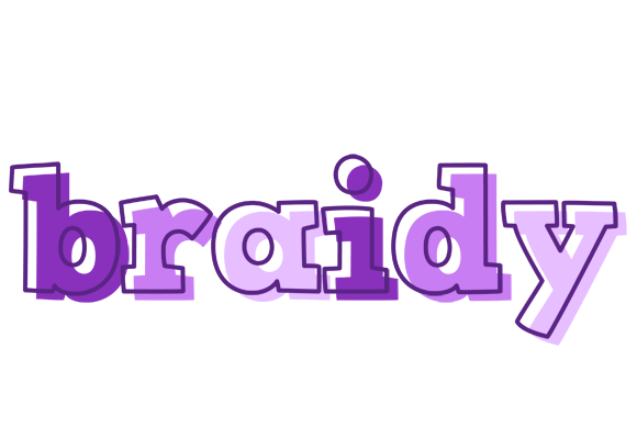 Braidy sensual logo