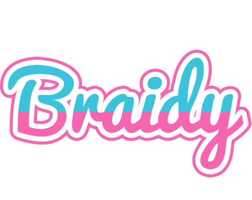 Braidy woman logo