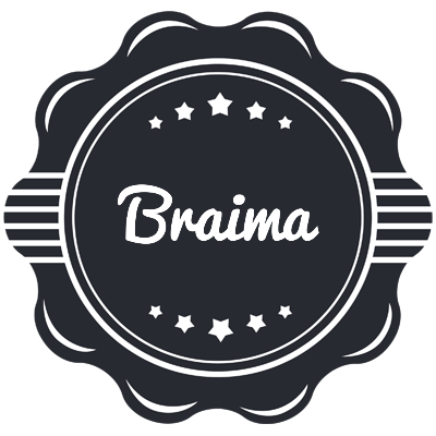 Braima badge logo