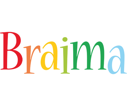Braima birthday logo